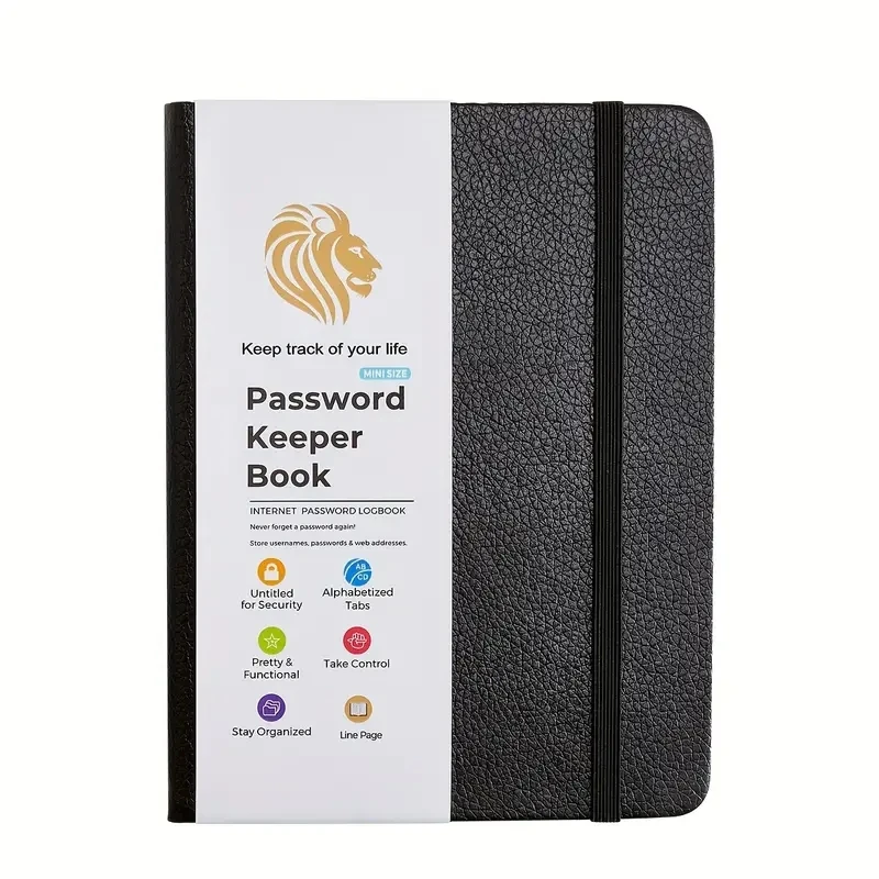 Password Keeper Book With Alphabetical Tabs Notebook Notepad Diary Notebooks Writing Pads Office School Supplies: Default Title