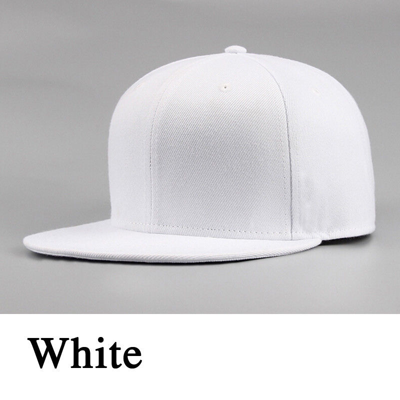 Casquette de sport pour hommes et femmes, blanc, uni, Snapback, balle de Golf, chapeau de rue, nouveauté
