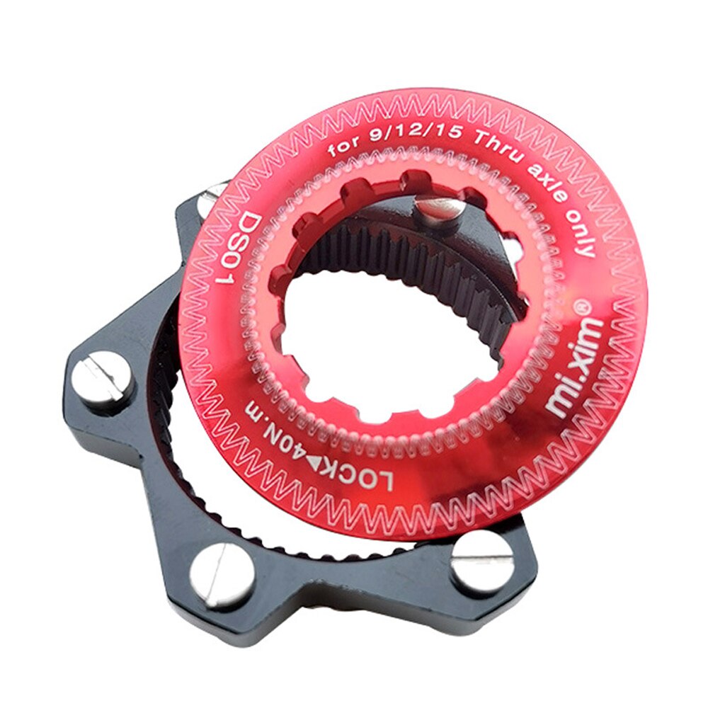 Centerlock 6-hole Adapter Center Lock Conversion 6 hole Brake Disc 6 Bolt: Red