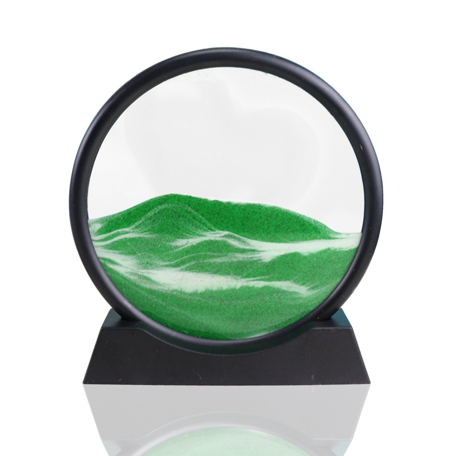 4 #100Ml Zandloper Bewegende Zand Art Liquid Vloeiende Zand Art Landschap Zand Foto Desktop Frame Decoratie Quicksand Schilderen: E
