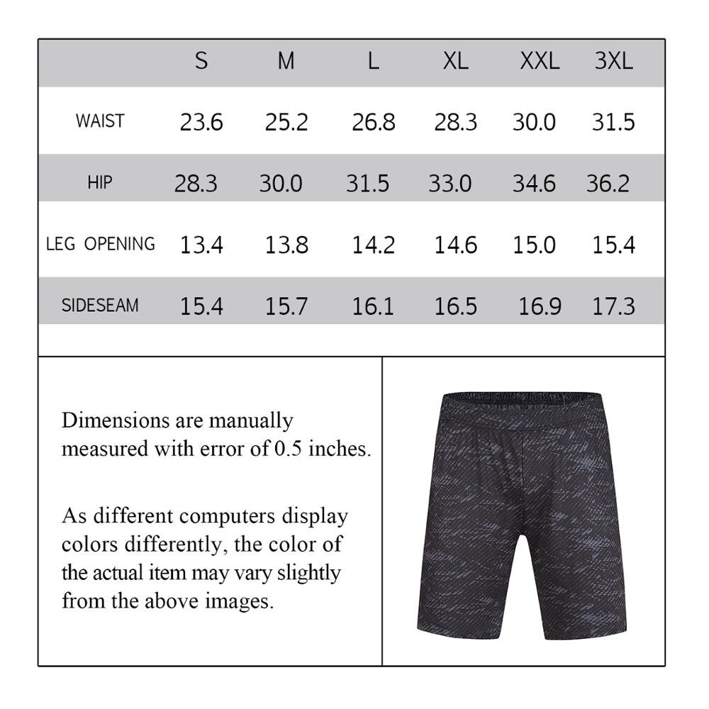 Summer Running Training Shorts Men Sports Jogging Fitness Shorts Quick Dry Mens Gym Shorts Sport Gyms Short Grey Printed