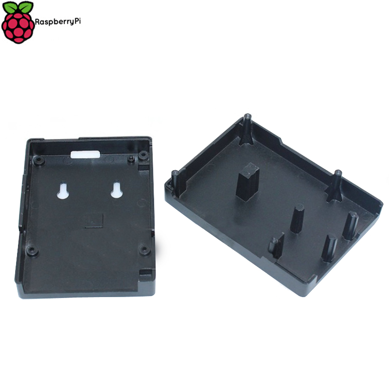 Raspberry Pi 3 Aluminium Case Black Case Metalen Behuizing Compatibel met RPI 3 Raspberry Pi 2 Model B B + met Gratis Verzendmethode