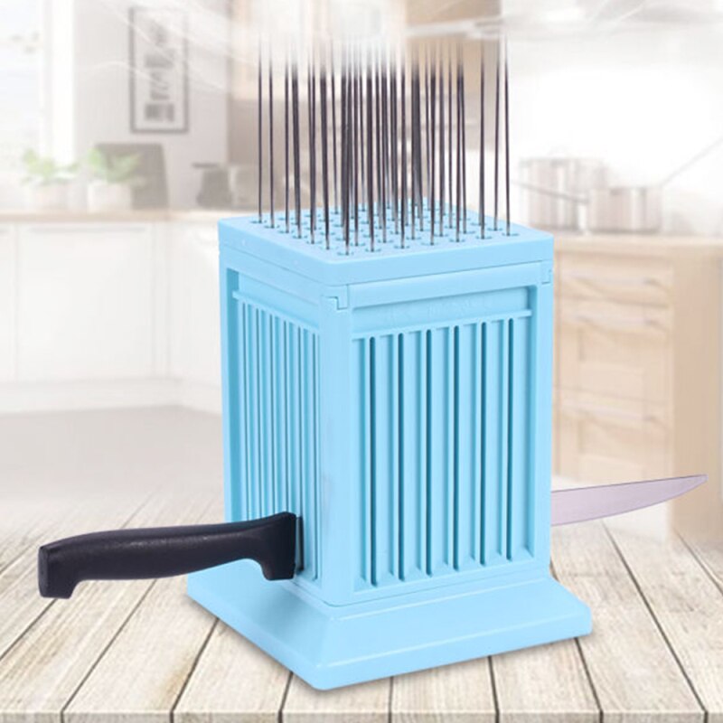 BBQ Meat Skewer Tools 49 Holes Meat Beef Tofu Skewer Kebab Maker Box Machine Grill Barbecue Kitchen Accessories Camping Tools