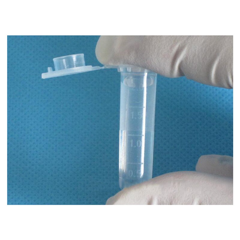 -Sample Preparation Round Bottom mini Centrifuge Tubes 2ml 500 Pcs