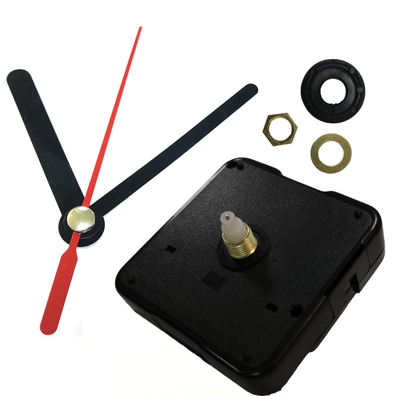 Simple Sweep Quartz Clock Movement For Wall Clock настенные часы Clockwork Mechanism DIY Replacement механизм для часов: Black