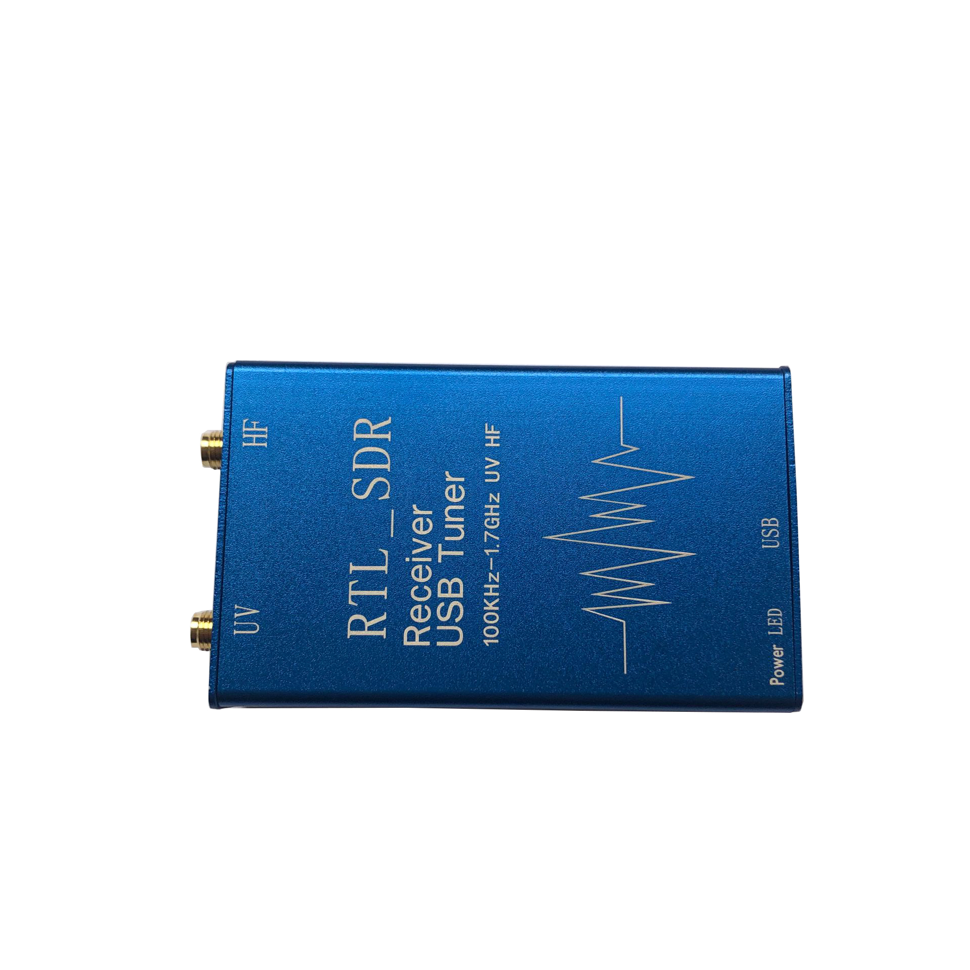 RTL SDR Receiver USB Tuner 100KHz-1.7GHz UV HF RTL2832U + R820T2 UHF VHF HF RTL.SDR USB Tuner Receiver AM, FM Radio