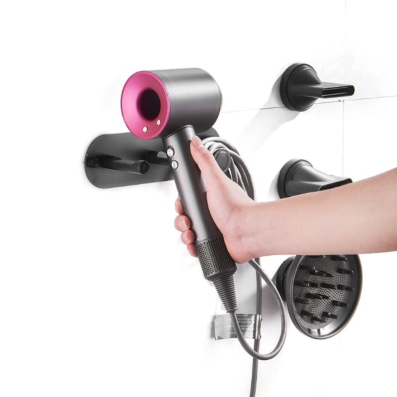 Wall Mount Houder Haardroger Storgae Rack Badkamer Plank Voor Dyson Supersonic Föhn 10166