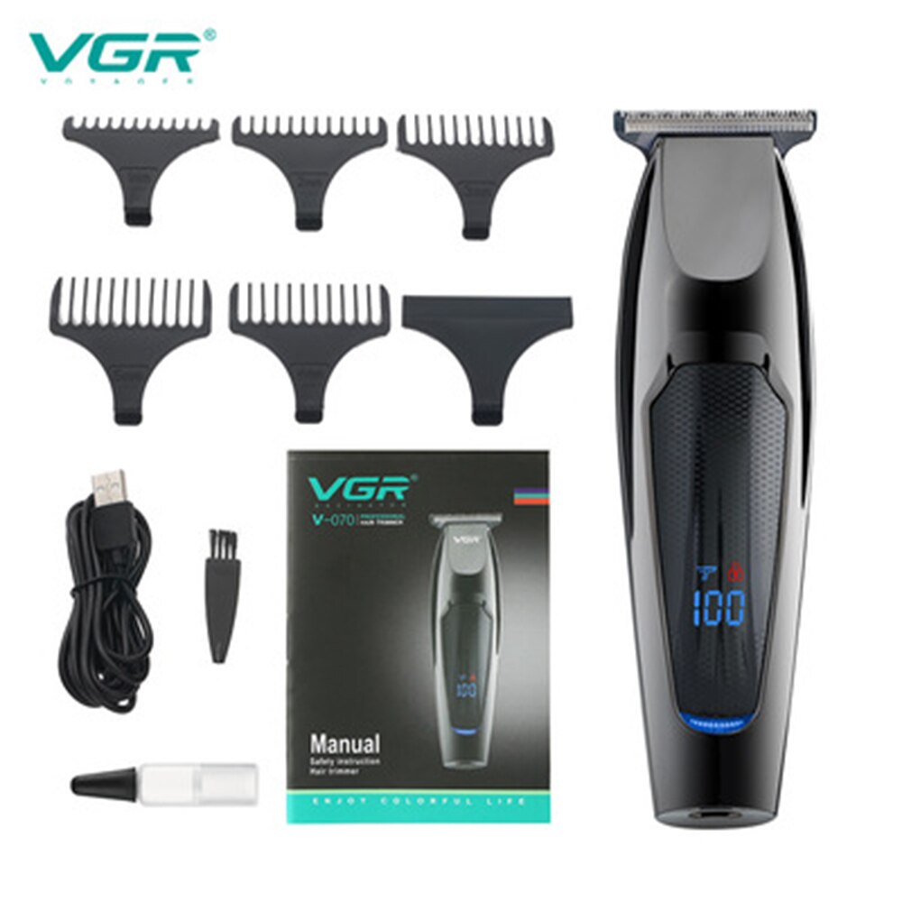 adjustable hair trimmer finishing fading blending hair clipper electric hair cutter beard trimer precision machine: Yellow