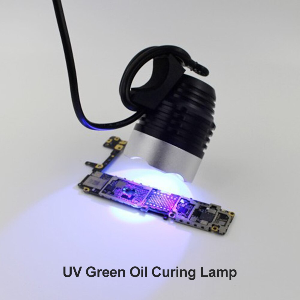 Mobile Phone Repair Tools K-338 USB UV Glue Curing Lamp Green Oil Heating Light for Smart Mobile Phone Maintence Accessaries