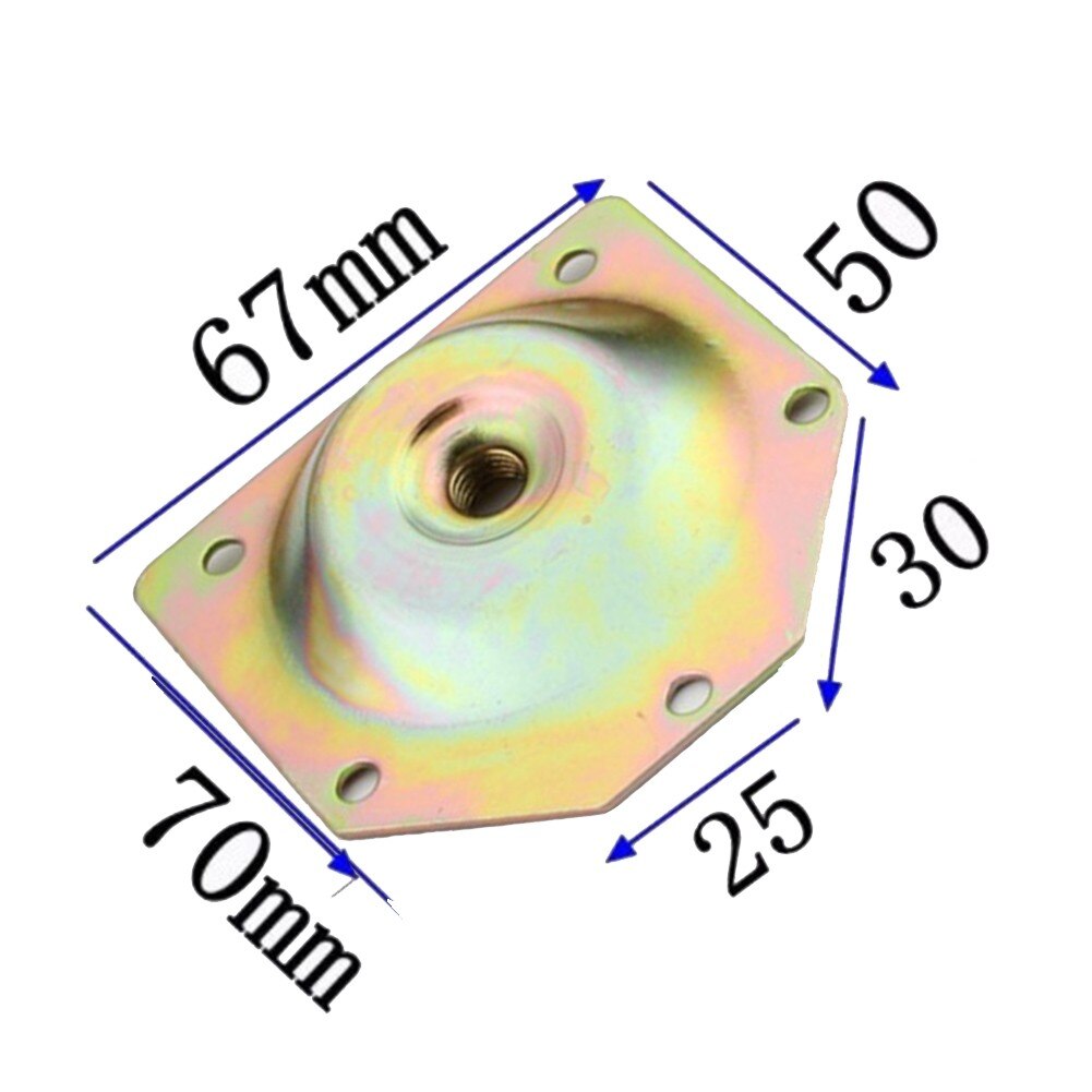 4Pcs Angled Wood Legs Fixing Plate Bracket Furniture Table Feet Set With Screws Bracket Table Feet Sofa Angled Legs Fixing Plate
