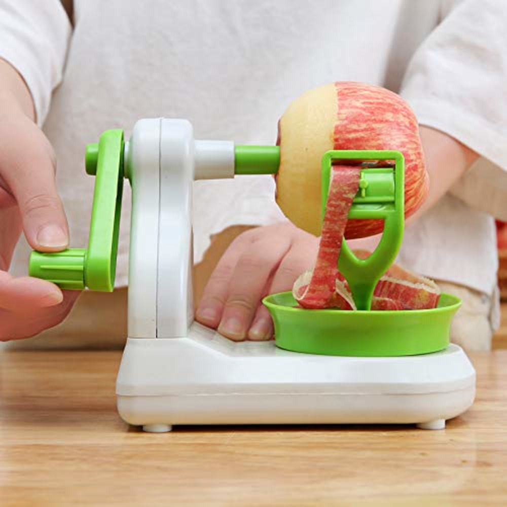 Multifunctionele Hand aangezwengeld Apple Fruit Dunschiller Rvs Peer Peeling Machine Handleiding Keuken Groente Fruit Peeling Tool