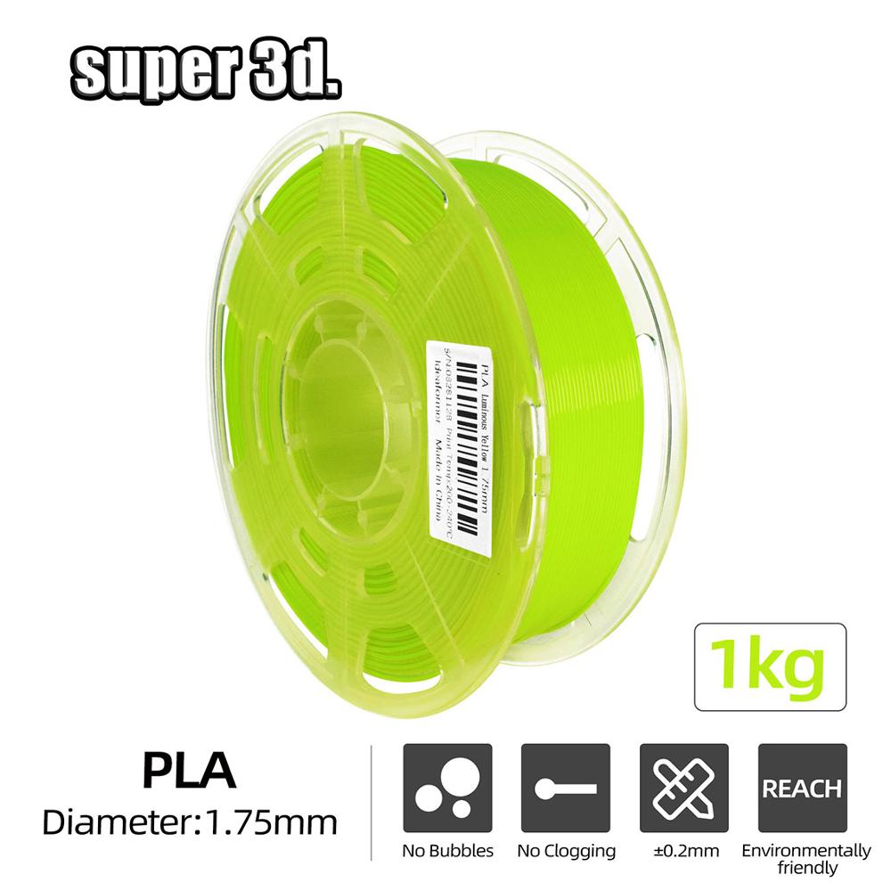 3D Printer Filament PLA/PLA+ 1KG 1.75mm Transparent Neat Spool 3D Plastic Printing Material high purity for 3D Printers/ Pens