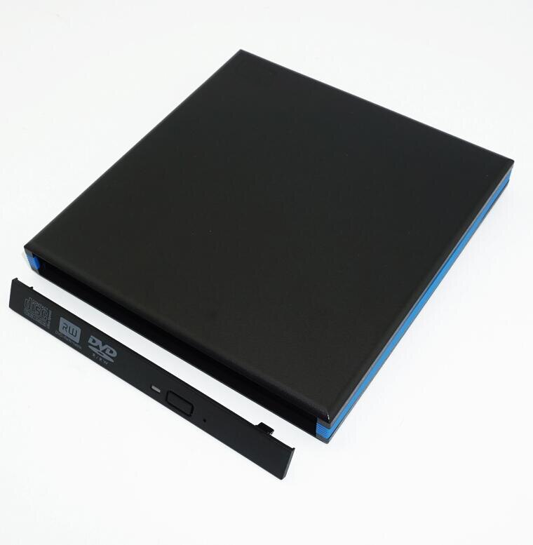 12.7mm USB 3.0 DVD Drive Externe Optische Drives Behuizing SATA naar USB Externe Case Voor Laptop Notebook zonder drive HP DELL