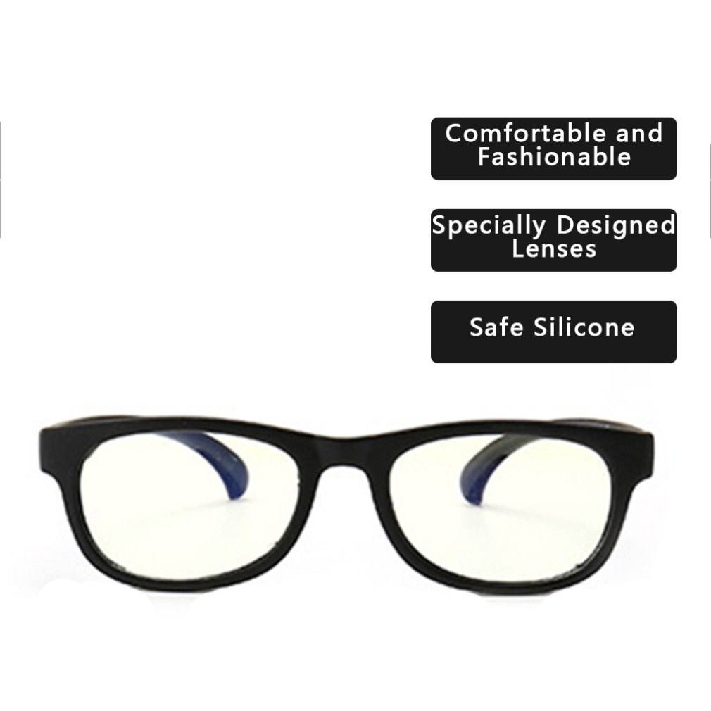 Premium Blue Light Glasses Anti-Uv Goggles Computer Phone Flat Light F8145 Children Portable Plastic Durable