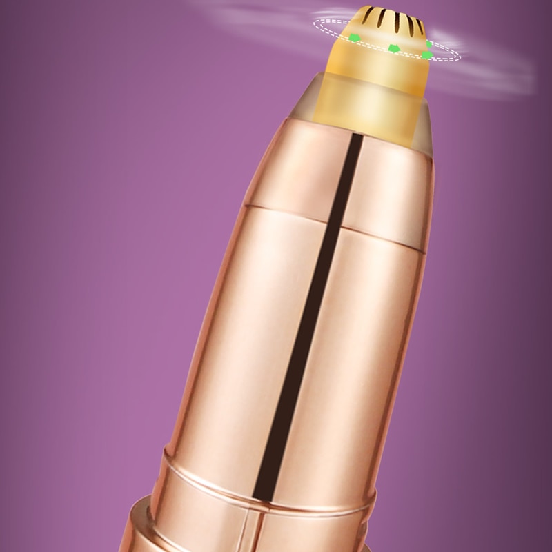 Recortador eléctrico de cejas para las mujeres Facial Depilador para cara de maquillaje de cejas talladora removedor de pelo cortador de arrancar afeitadora para cejas