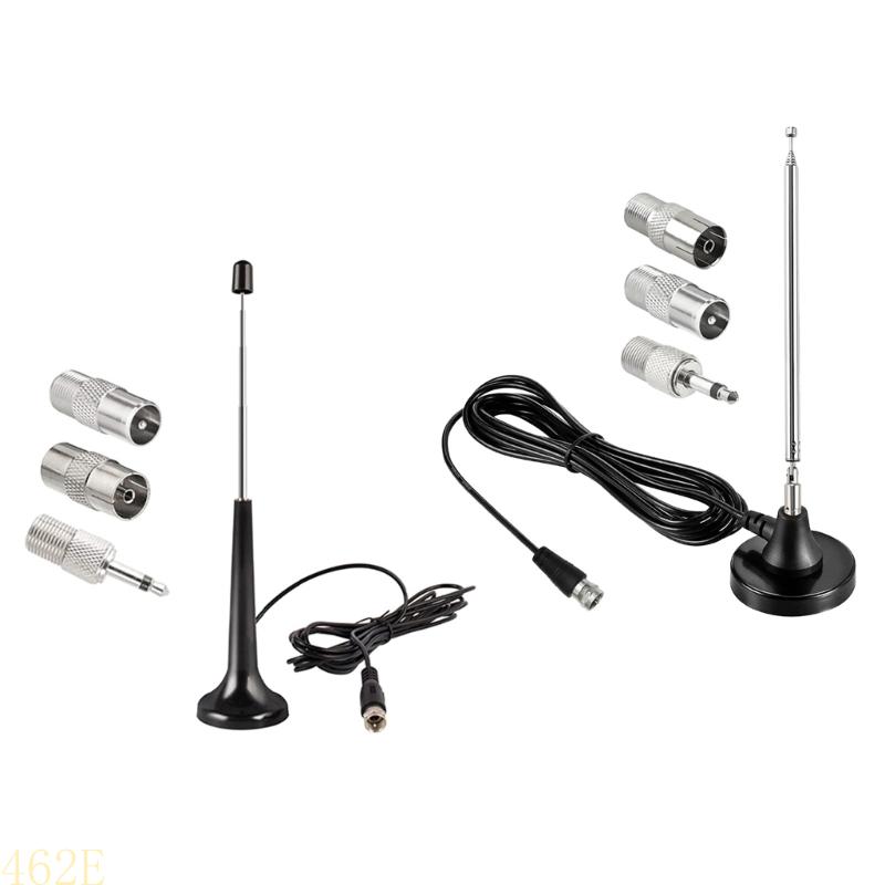 462E amplifizierte Antennen mit 3 Adaptern FM -Funkantennen tupfen Sie FM -Antennen hohe Gewinne