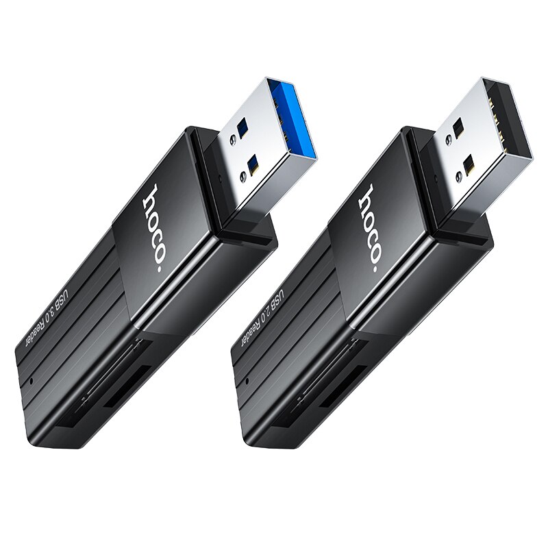 HOCO 2-in-1 OTG SD Card Reader USB 3.0 Card Reader For USB Micro 2.0 Adapter Flash Drive Smart Memory Card Reader usb Cardreader