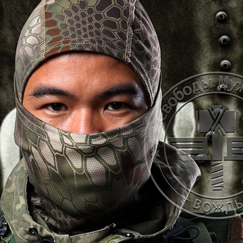 Motorfiets Volgelaatsmasker Leger Fietsen Motorfiets Cap Bivakmuts Hoeden Volgelaatsmasker Auto Cap Mannen Rijden Bandana: Army Green