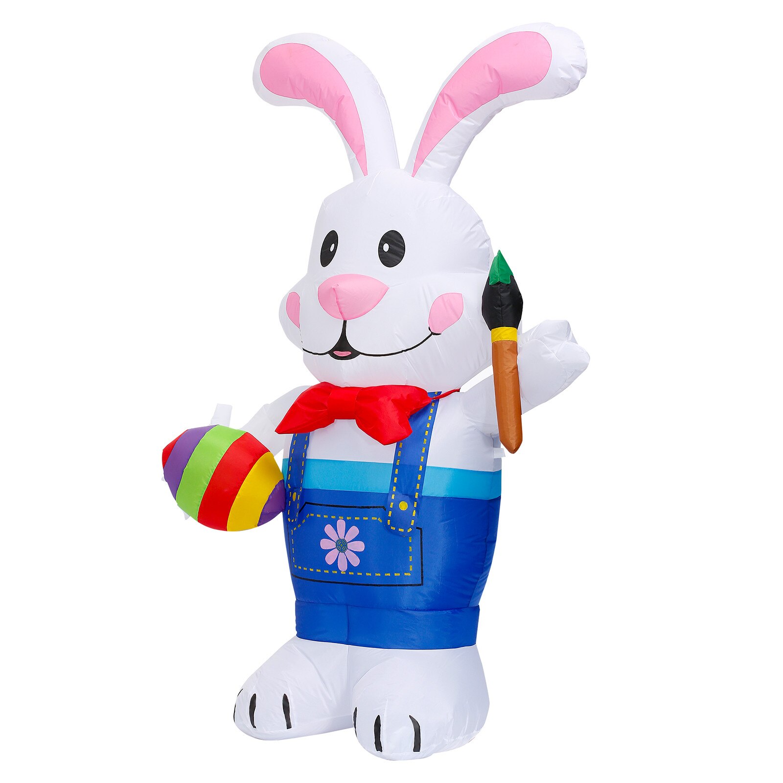 Led Easter Atmosphere Decoration Inflatable Outdoor Toys Cosplay Outfit Cartoon Easter Atmosphere Decoration Fun Holding Pen: C