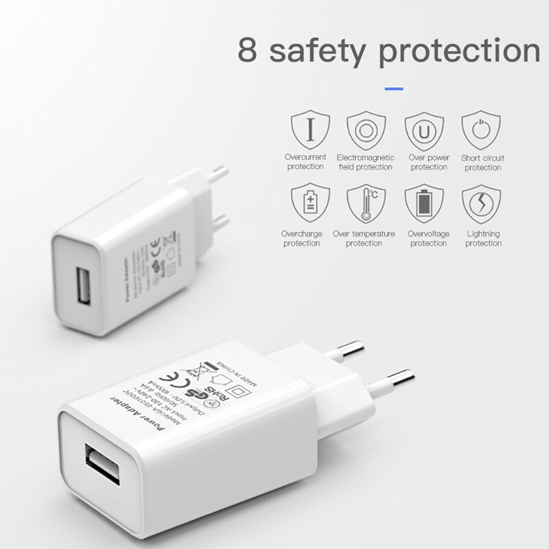 ! ACCEZZ praktisch Ladegerät 5V 1A Zauberstab Ladegerät Für iPhone X 8 7 Stecker EU Adapter Für Samsung S9 xiaomi mi 8 Huawei USB Ladegerät