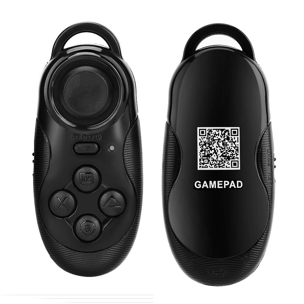 Mini Gamepad Wireless Bluetooth Game Handle VR Controller Remote Pad Gamepad for IOS/Android Smartphone Joystick Camera Shutter