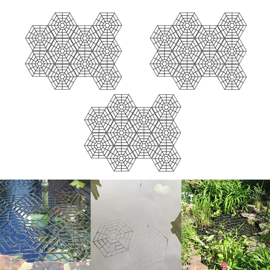 30 stuks vijverbeschermers drijvende bescherming tegen lichtgewicht plastic net