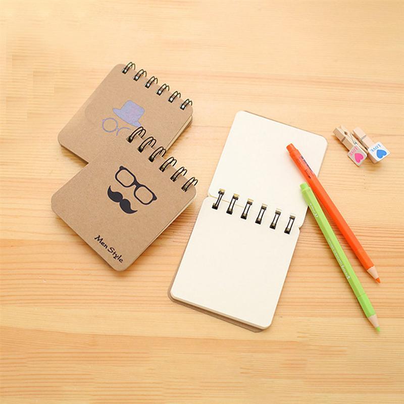 8pcs Portable Notebook Memo Pads Notebook Portable Notepad Pocket Book for Office School College Home