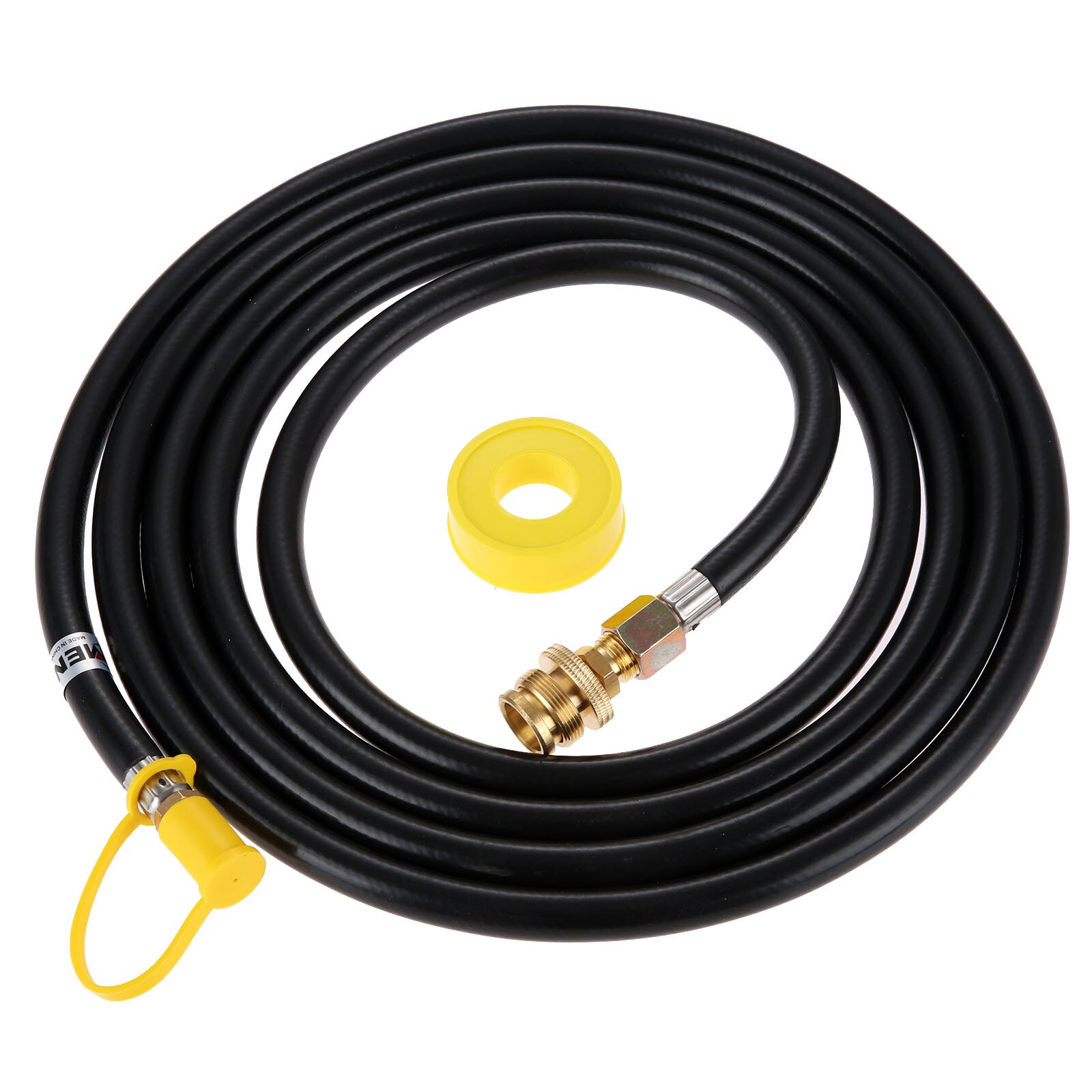 Tuyau de Propane liquide à connexion rapide de 12 pieds pour vr pour raccorder le barbecue de Camping Portable, 1/4 'connexion rapide à 3/8 "" fusée femelle
