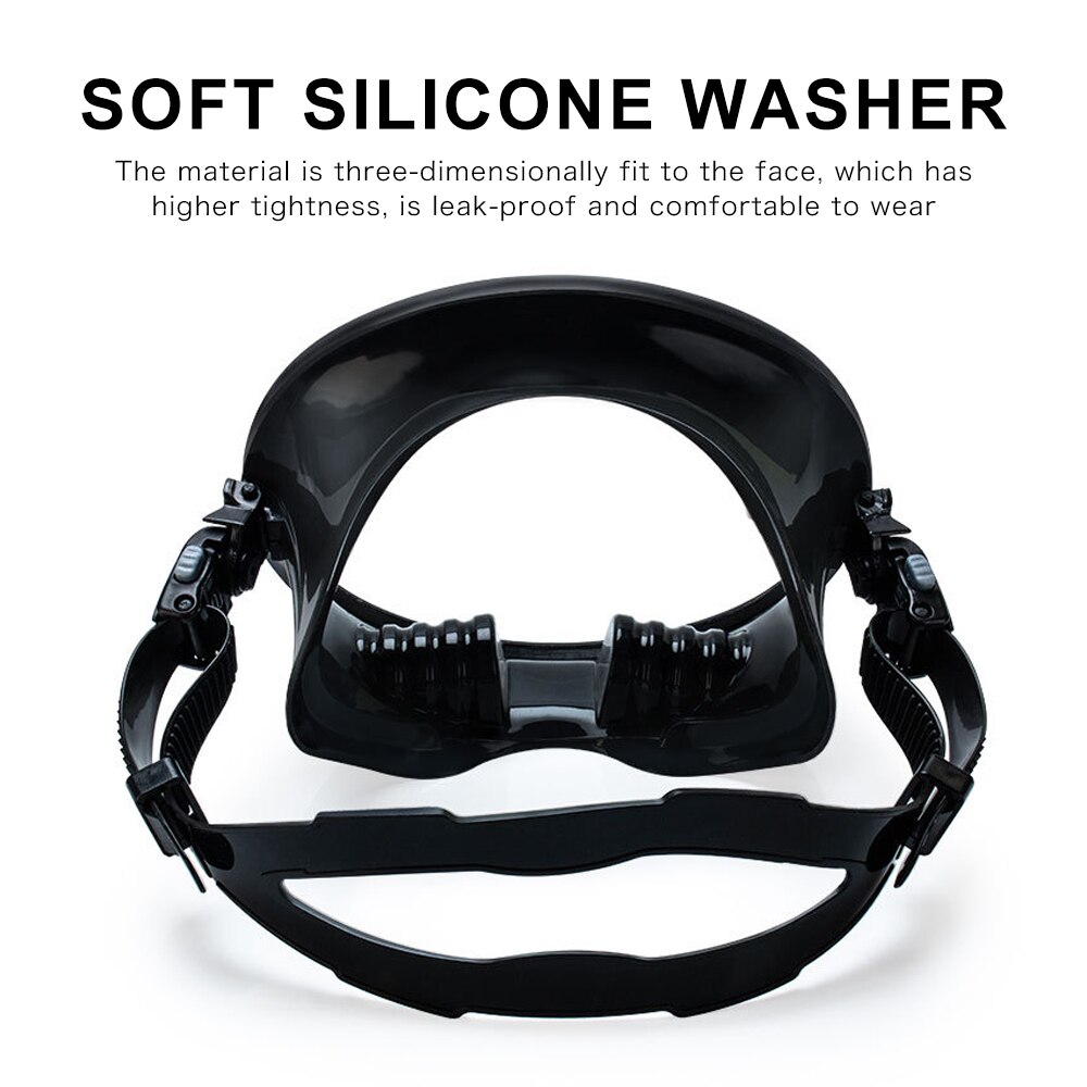 Panoramisch breedbeeld duikmasker siliconen duikbril anti-condensbril duikbril masker zwemuitrusting