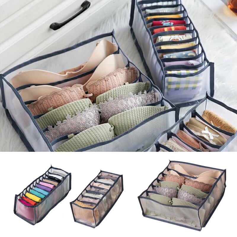 Ondergoed Opbergdoos Met Compartimenten Sokken Bra Underpants Organizer Drawers Divider Opbergdoos Kast Lade Divider