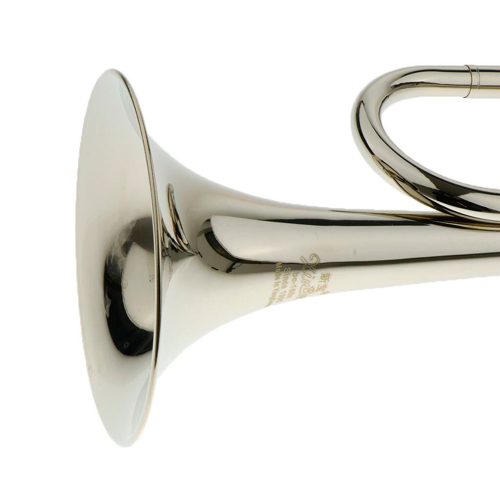 Bb Key Bugle Cavalry Trumpet for Orchestra Children Students Beginners