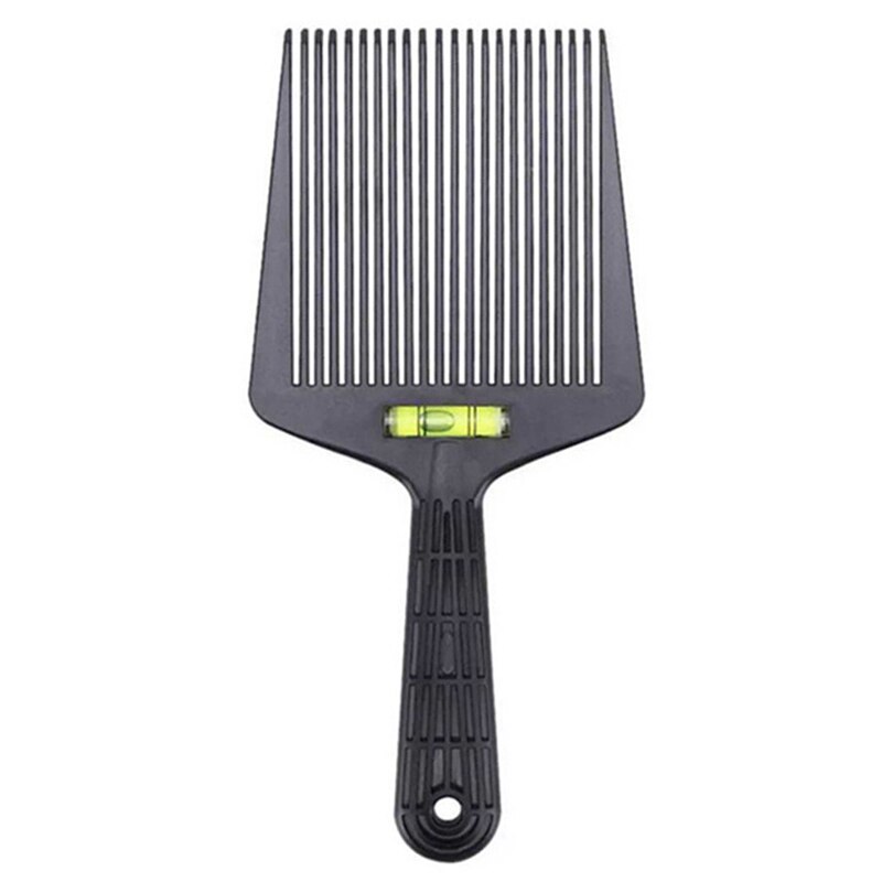 1Pc Flat Top Guide Comb Level Flat Topper Straight Hair Cut Barbers Salon Combs Hair Comb Hair Styling Tools: Default Title