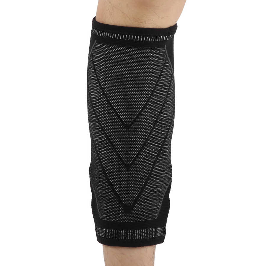 Espinillera Unisex General, protector de espinillera de compresión elástica de nailon tejido, protector de espinillera deportiva para correr, baloncesto, seguridad deportiva antichoque