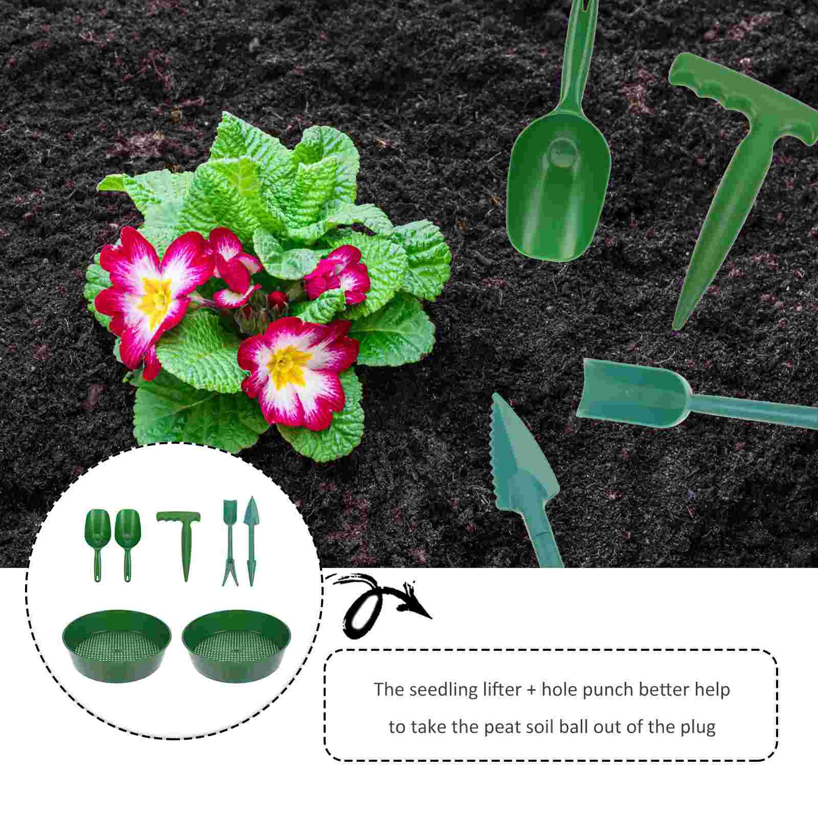 1 Set Tuin Zeef Draagbare Zeef Zand Schop Teelt Medium Gereedschap Tuin