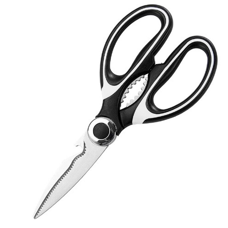 Multifunctionele Keuken Schaar Roestvrij Keukengerei Nootcracker Flesopener Groentesnijder !