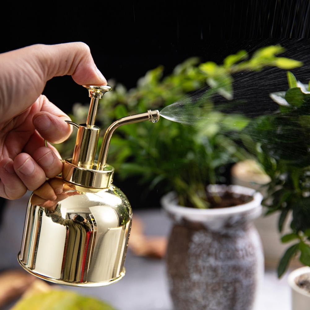 retro konewka zraszacz wody ze stali nierdzewnej garnek długa wylewka domu podlewanie ogrodu garnek regadera plantas лейка для цветов