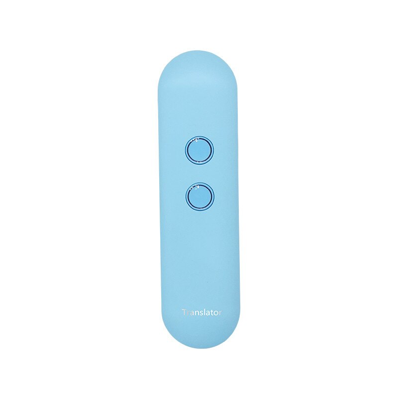 Smart Voice Translater T4 Portable Mini Multi-Language Smart Translator 42 Languages APP Portable language translator: Blue