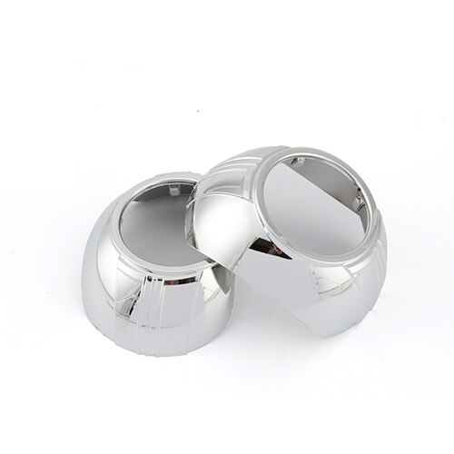 RONAN – cache-phare pour Hella kito Q5 MH1, 2.5 &quot;, 3.0&quot;, lentille de projecteur bi-xénon, éclairage de voiture: RA-Z-010 Sliver