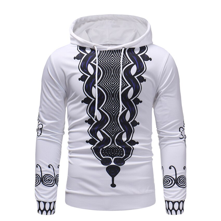 nouvelles robes africaines pour hommes imprimer riche Bazin longue sweat à capuche et manches longues hommes afrique hauts à la M-3XL Dashiki vêtements