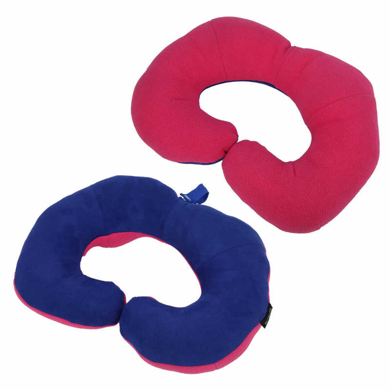 U-vorm Reiskussen Vliegtuig Trein Kinderen Beschermen Hoofd Ondersteuning Kussen Traagschuim Nekkussen Kid Slapen Zorg