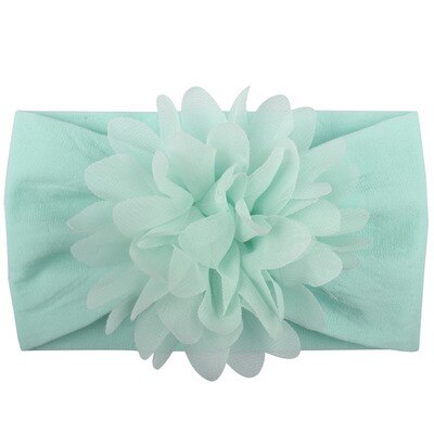 Elastische Kids Haarband Schattige Baby Hoofdbanden Tulband Bloem Pasgeboren Baby Meisje Hoofdbanden Kids Haaraccessoires: 02