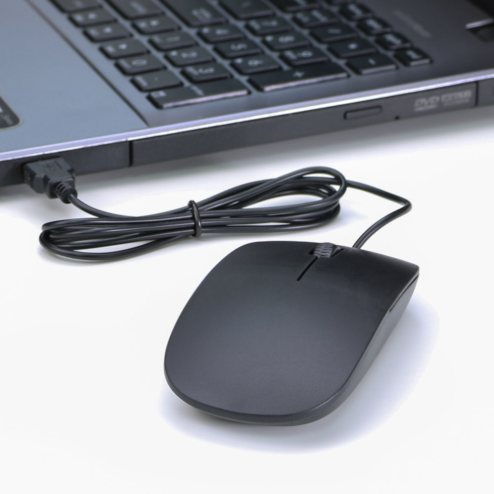 Gaming Muis Ultra Dunne Bedrade Muis 3 Knoppen 1200 Dpi Optische 3D Roller Usb Gaming Mouse Voor Pc Laptop Computer desktop