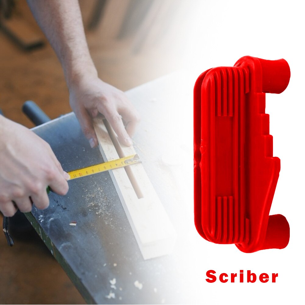 Center Line Scriber Marking Gauge Finder Measurement Carpenter Woodworking Tool Magnetic Center Line Scriber Finder