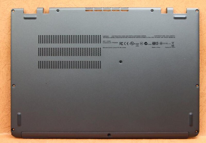 Original para Lenovo ThinkPad S1 S240 Yoga 12 Base cubierta inferior negro 04X6444 00HT846 AM10D000A00