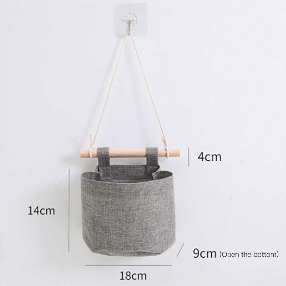 Wall Door Hanging Wardrobe Storage Bag Stackable Organizer Flower Pot Sundries Container Magazine Pockets Bedroom Supplie