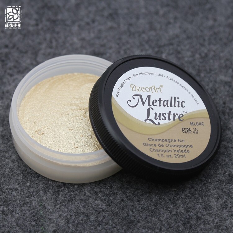 American metallic pigment rose gold pigment for various surfaces watercolor paint: 04