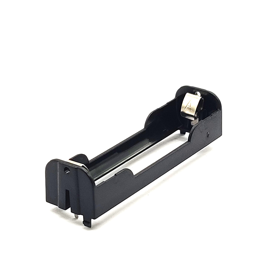 18650 Battery Holder Smd Smt Batteries Case Storage Box With Bronze Pins 18650 Hollow 1/2 Slot 18650 Rechargeable Battery Shell: Blue