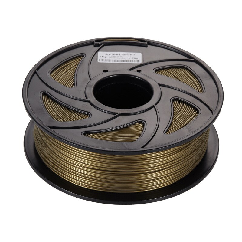 20% Percent Metal +80% PLA 3d printer filament Metal PLA Filament 1.75mm Brozne Aluminium Copper impressora 3d filamento: bronze 100G