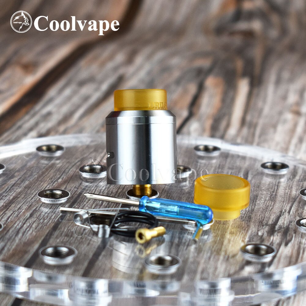 coolvape Apocalypse RDA 24mm Adjustable with pin BF Vaporizer Adjustable Airflow Control Rebuilding tank vs goon v1.5 rda: A