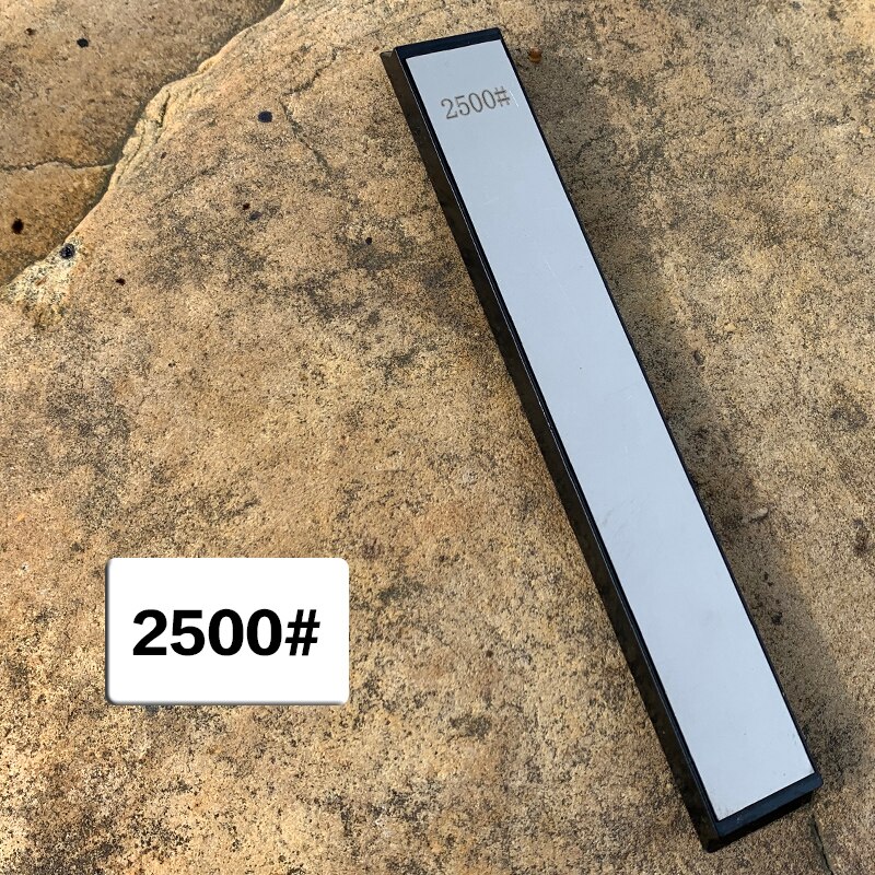 whetstone sharpener knife fixed angle knife sharpener diamond oil stone sharpening grinding Blade bars diamond sharpening stone: 2500 GRIT